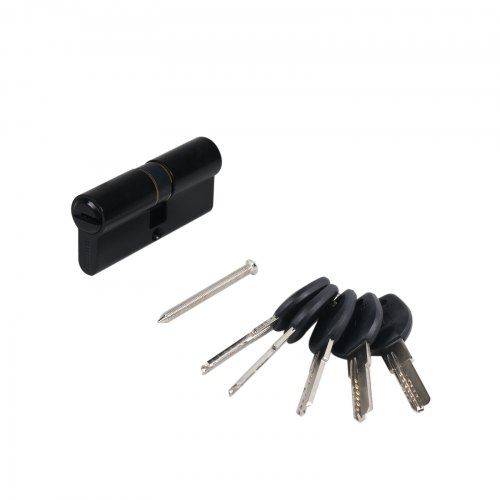 Цилиндровый механизм АЛЛЮР HD F 70-5К BLACK черный перф.кл (50,10)												