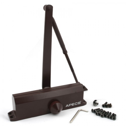 Доводчик дверной Apecs DC-26/100-120-M-BR