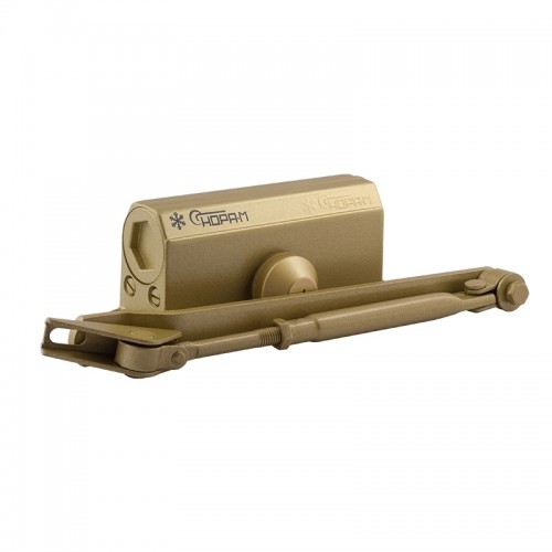 Доводчик НОРА-М №2s F (до 50кг) (золото) морозостойкий