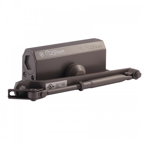 Доводчик Нора-М №3S малый (до 80 кг) бронза морозостойкий