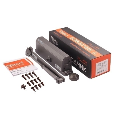 Доводчик Нора-М №5S (до 160 кг) бронза/графит