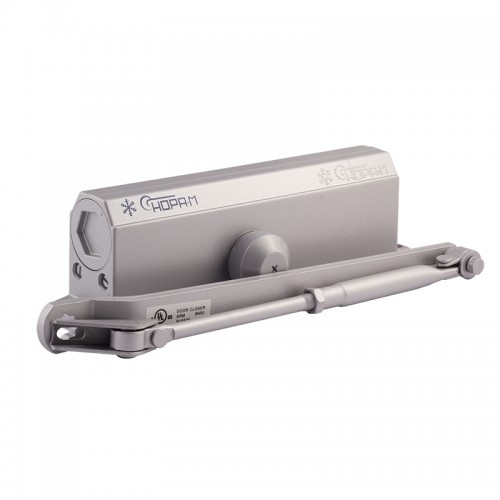 Доводчик Нора-М №5S (до 160 кг) серый 