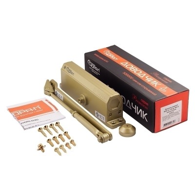 Доводчик Нора-М №5S (до 160 кг) золото 