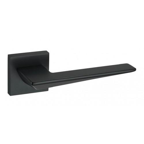 Дверная ручка Fantom "Джина" матовый черный FM 114-50 MB