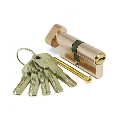 Евроцилиндр с вертушкой DORMA CBR-1 70 (35*35В) латунь BP