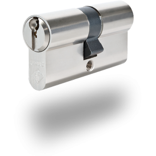 Европрофильный цилиндр ABUS Standard.ключ/ключ,35,5-35,5 (71 мм) NI (S)