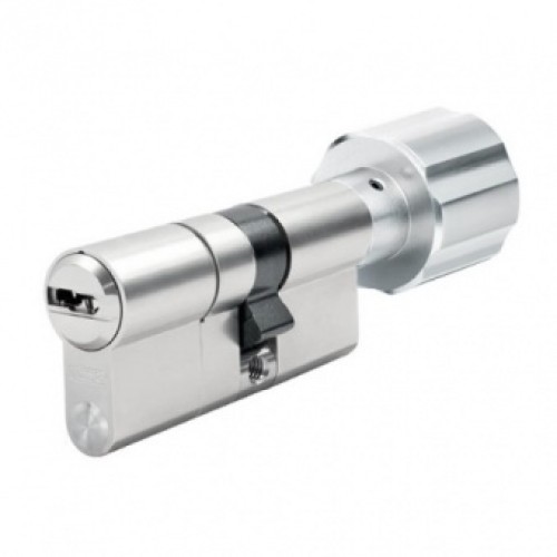 Европрофильный цилиндр ABUS X12R430 ключ/вертушка 40-50 (90 мм) NI (5 key)																			