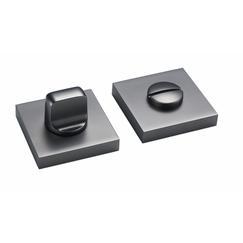 Фиксатор сантехнический Fantom квадратный WC-50 GRF (матовый графит)