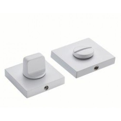 Фиксатор сантехнический Fantom квадратный WC-50 MWH (матовый белый)