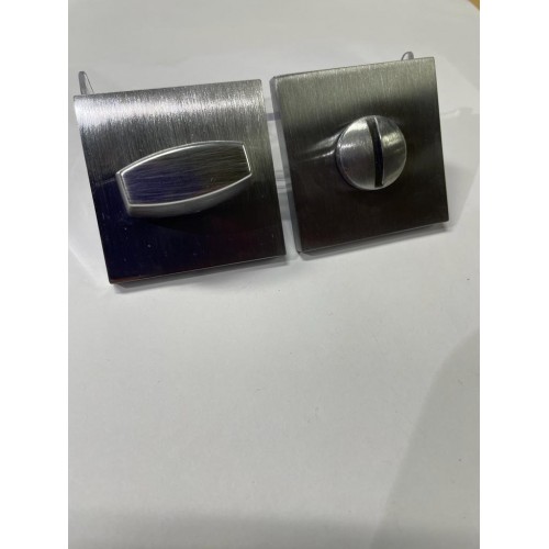 фиксатор (вертушок) INERTA FZ21-196 SSC (матовый хром) (квадратный, тонкая розетка)