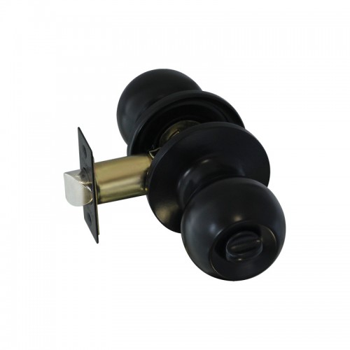 ISPARUS ЗШ-03 (черный) Защелка м/к (ключ/фикс.)