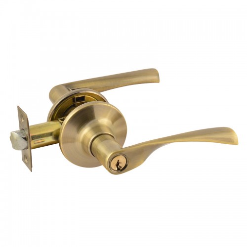 ISPARUS ЗВ2-01(стар.бронза) Защелка м/к (ключ/фикс.)