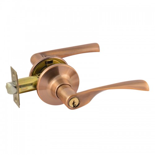 ISPARUS ЗВ2-01(стар.медь) Защелка м/к (ключ/фикс.)