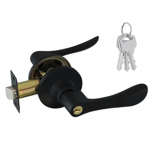 ISPARUS ЗВ3-01 (черный) Защелка м/к (фикс/кл)