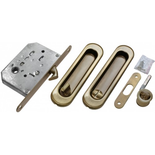 Комплект для раздв.дверей MHS150 WC AB бронза 