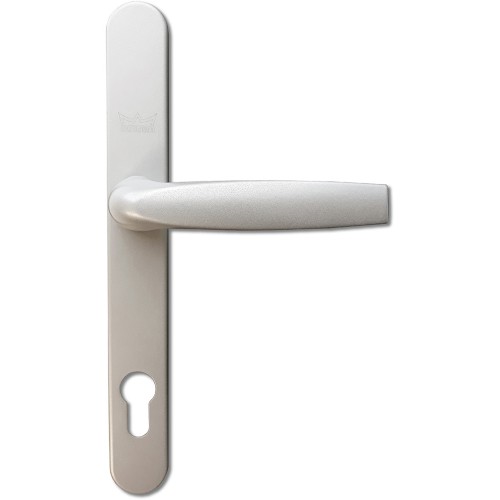 Комплект ручек BREMEN 85/30 межосевое 85 мм, на толщину двери 38-80 мм, серый RAL 9006