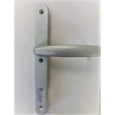 Комплект ручек BREMEN 92/30 межосевое 92 мм, на толщину двери 38-80 мм,серый RAL 9006