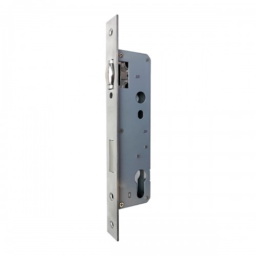 Корпус замка Dorma 860a 85/30/8 F=24 прям,мат. нерж. ст. (30) ролик