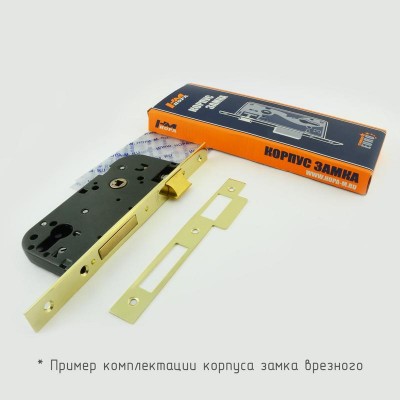 Корпус замка НОРА-М КЗВ-102 (40-85 мм) хром