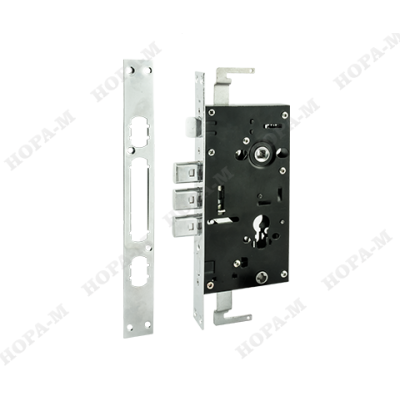 Корпус замка НОРА-М КЗВР-1 (68мм) хром