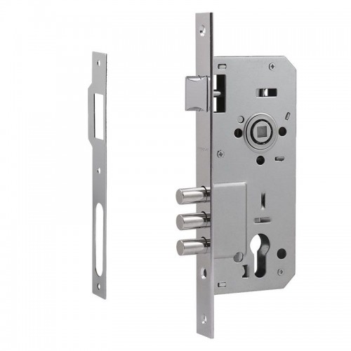 Корпус замка НОРА-М КЗВР-101 (85мм) (хром)