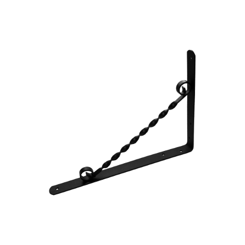Кронштейн фигурный Домарт 350*250 (хром)