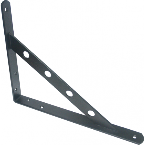 Кронштейн усиленный 300*225 пол. черный (10)