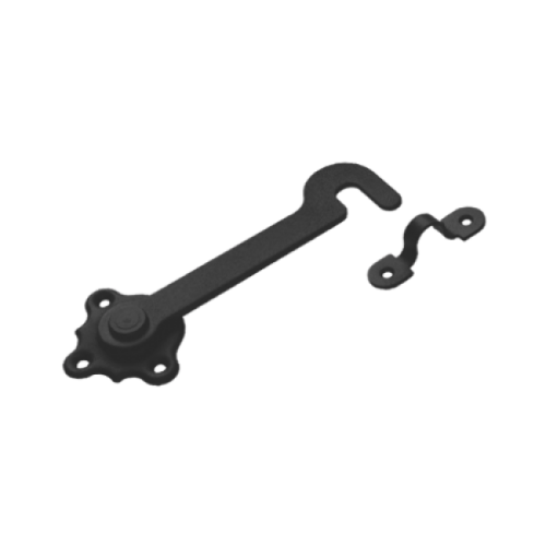 Крючок дверной Домарт 150мм (черный)