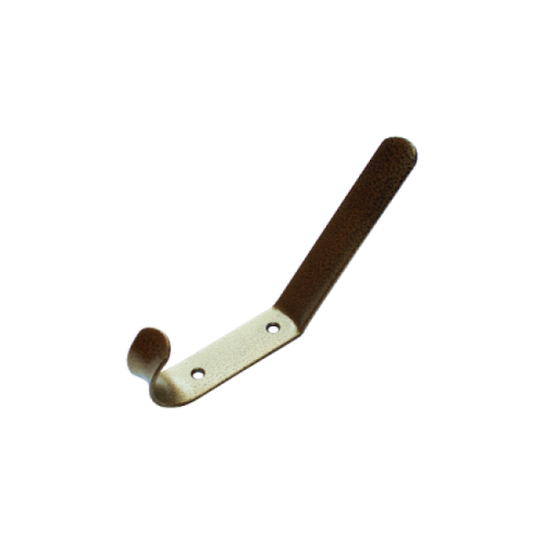 Крючок-вешалка 2-х рож Домарт (бронза антик)