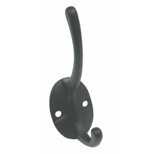 Крючок-вешалка Кунгур № 24 чёрный (50)																							