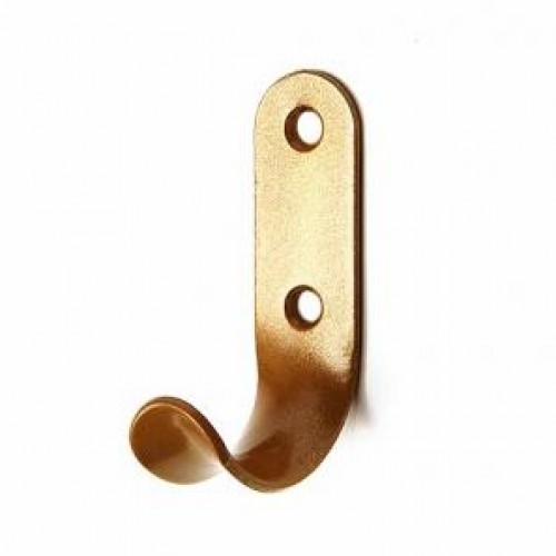 Крючок-вешалка КВ-01 (зол.метал.) (распродажа)