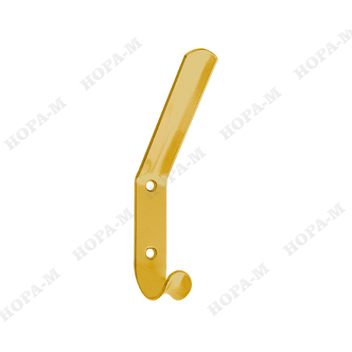 Крючок-вешалка Нора-М 2-х рож. (зол)