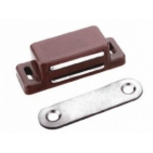 Мебельный магнит средний KL-32 коричневый