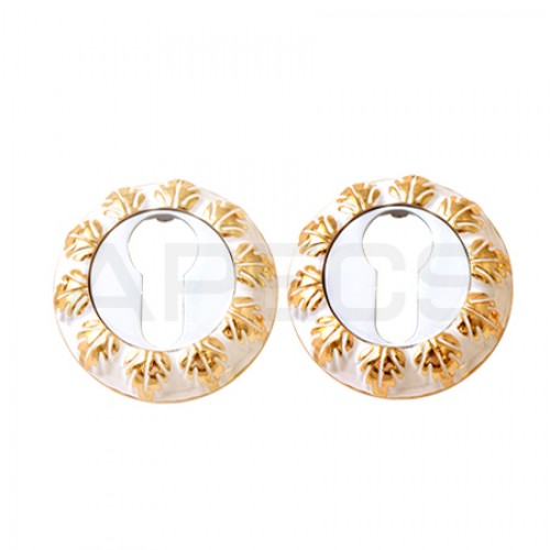 Накладка цилиндровая Apecs DP-C-2402-W/G