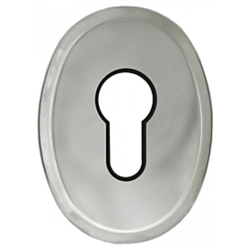 Накладка Интеркрон БОН-ЛЭ овальная хром под цилиндр 1049 (1 шт)