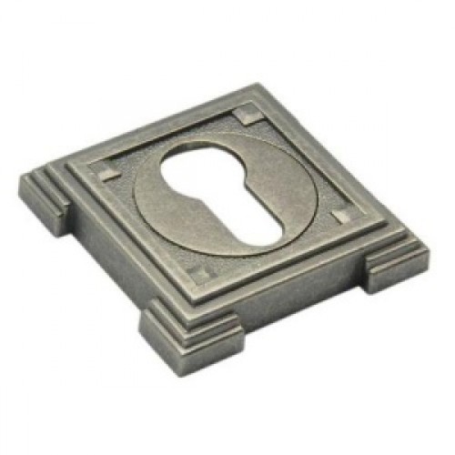 Накладка на цилиндр ADDEN BAU SC VQ001 AGED SILVER (состаренное серебро)