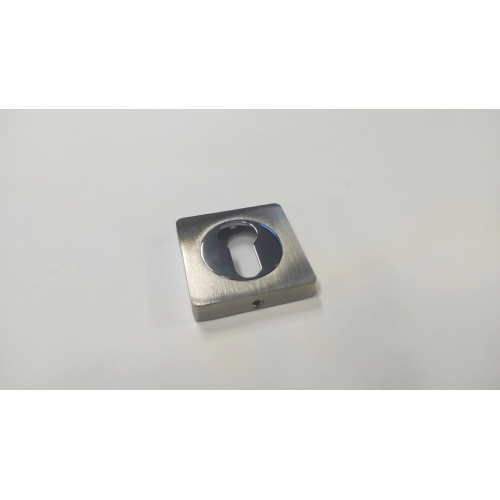 Накладка под цилиндр INERTA FZ14-HL SN/CR (мат. никель/хром) (4/120)