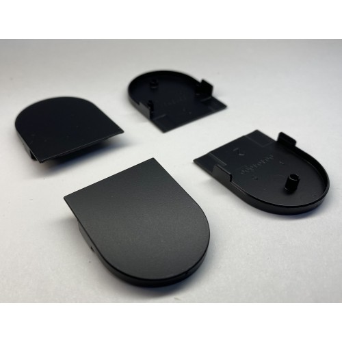 Накладки на скрытую петлю Eclipse 3.0 (черный матовый)