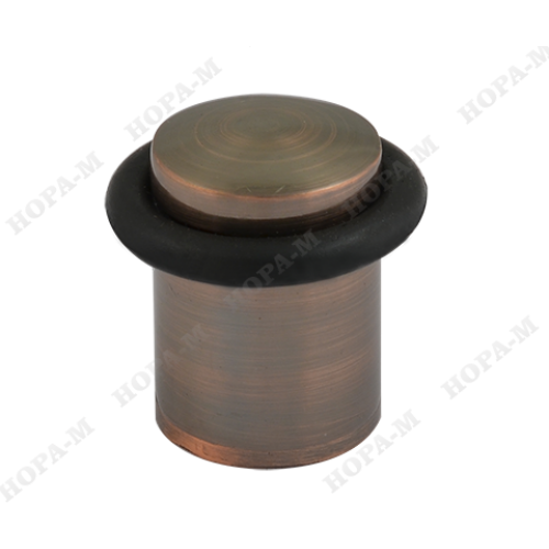 Ограничитель дверной НОРА-М 101 АС (старая медь)