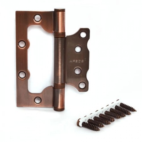 Петля накладная Apecs 100*75*2,5-B2-Steel-AC