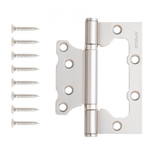Петля накладная Apecs 100*75*2,5-B2-Steel-NISM
