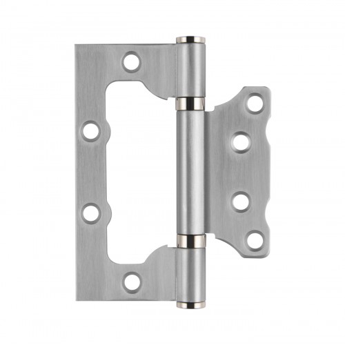 Петля накладная BUSSARE B020-U 100X75X2.5-2BB-1MC хром матовый