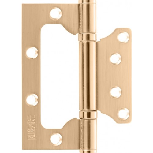 Петля накладная BUSSARE B020-U 100X75X2.5-2BB-1WG валлийское золото												