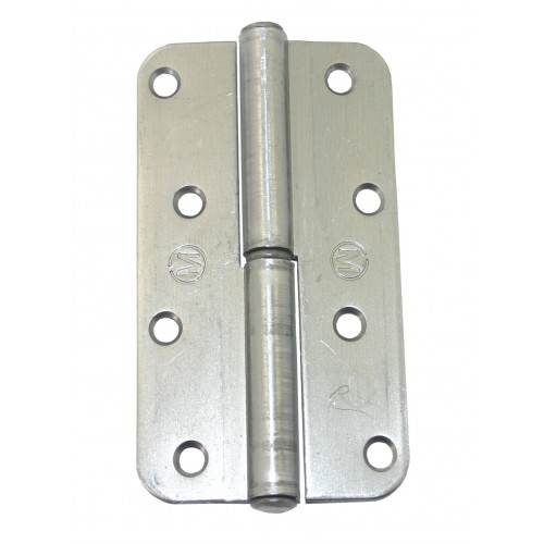 Петля накладная Кунгур ПН1-130 (А) левая пол. белая (30)