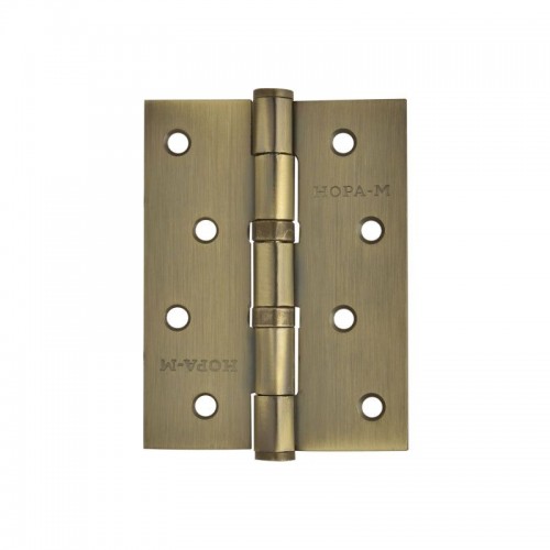 Петля Нора-М 4"-2BB-FHP-АВ универ. б/к сталь