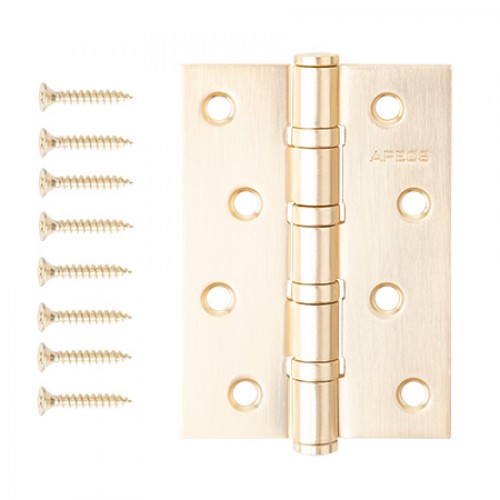 Петля врезная Apecs 100*70-B4-Steel-GMS