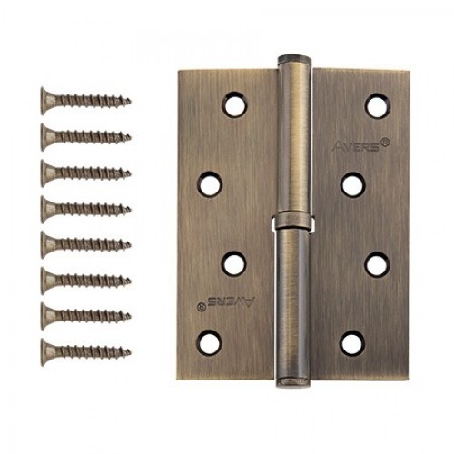 Петля врезная AVERS 100*75*2,5-B-AB-L