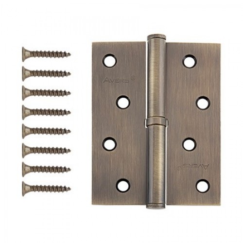 Петля врезная AVERS 100*75*2,5-B-AB-R