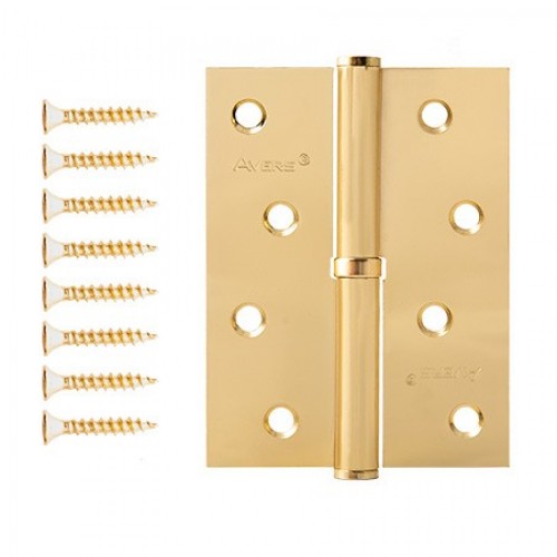 Петля врезная AVERS 100*75*2,5-B-G-R