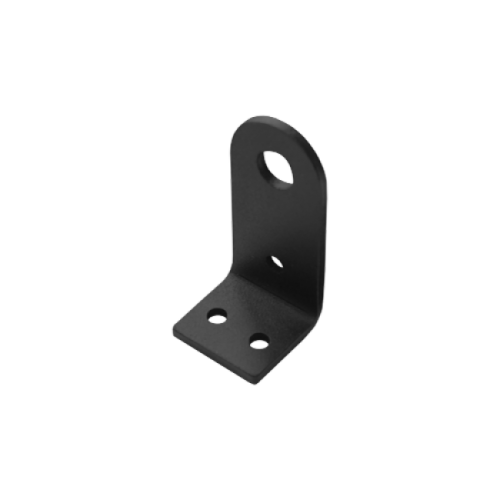Проушина усиленная Домарт 40*85*40 угловая (толщ. 5мм) (черный)